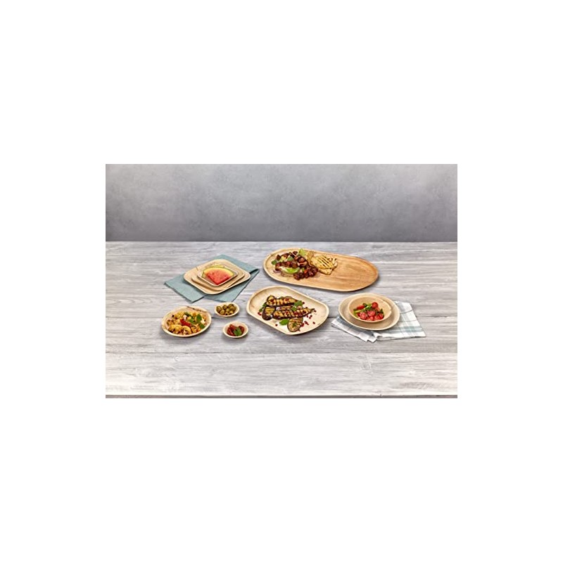 Judge Pure Leaf Disposable Bowls, Pack of 25 Areca Palm