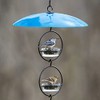 Mosaic Birds Glass Baffle Dome, M382-200-15, Bluebird Blue, 1 Piece