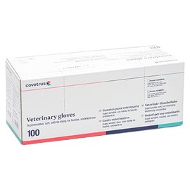 Aloe Vera M 100U Powder-Free Latex Gloves COVETRUS