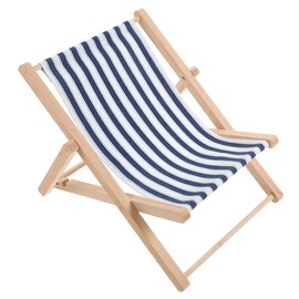 Alipis Mediterranean Style Large Wooden Beach Chair Model Decor Beach Room Decor