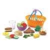 Learning Resources New Sprouts Dinner Food Basket - 18 Pieces,