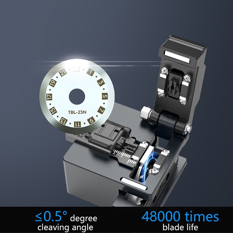 Optical Fiber Cleaver Automatic Accurate Clean Cutting Fiber Cutter with