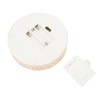 Wood Light Display Base 360 Degree Rotation Beech Grain Colorful