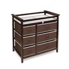 Badger Basket Modern Baby Changing Table with 6 Storage Drawers