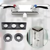 RV Shower Faucet, 4" RV Camper Shower Faucet Valve Diverter