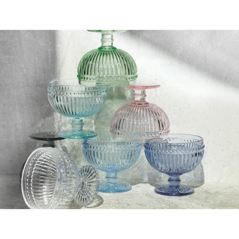 GreenGate Dessert Bowl Alice Pale Pink