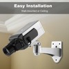 Bullet Dummy Fake Surveillance Security Camera Auto Movement Dummy Camera