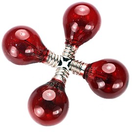 Sammy Sports Arena Lamp Bulb - Red - Set of 4