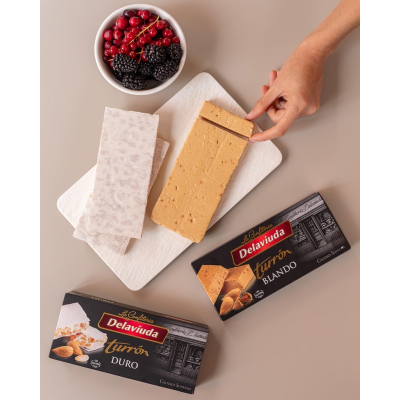 Delaviuda Crunchy Almond Turron (Turron Duro) 5.25 OZ