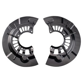 TRQ Front Brake Dust Shield Set Compatible with 2012-2016 Toyota Avalon Camry ES300h ES350