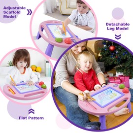 BABLOCVID Toddler Toys,Toys for 1-2 Year Old Girls,Magnetic Drawing Doodle Board for Kids Toys,Educational Learning Baby Toys for 18 Months 1 2 3 Year Old Girl Boy Birthday Gifts,Arts and Crafts Toys