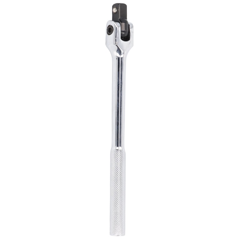 Breaker Bar 10in Chrome Vanadium Steel 1/2in Drive 180 Degree