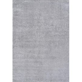 JONATHAN Y Haze Solid Low-Pile Gray 5 ft. x 8 ft. Area Rug, Casual,Contemporary,Solid,Traditional,EasyCleaning,Bedroom,LivingRoom, Non Shedding