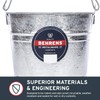 Behrens 1210 Hot-Dipped Galvanized Steel Utility Pail, 10-Quart, Silver