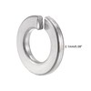 sourcing map Split Lock Washer, 5/16-Inch 304 Stainless Steel Spring
