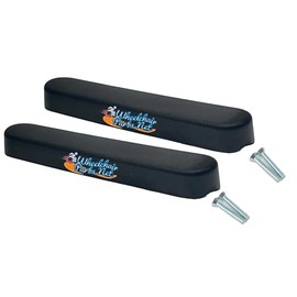 Wheelchair ARMPADS (Armrest) for Wheelchairs Made with Urethane Foam and Metal Insert for Longer use and Comfort (14")