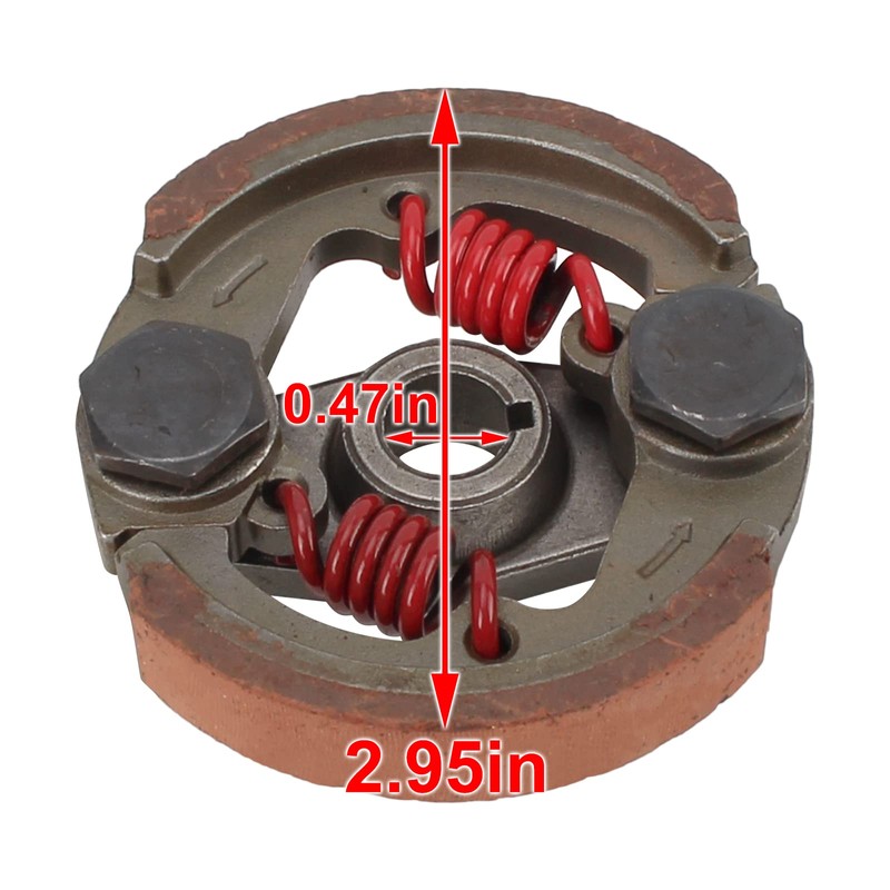 Carbhub 4 Stroke Clutch Heavy Duty Gas Engine 49cc Motorized