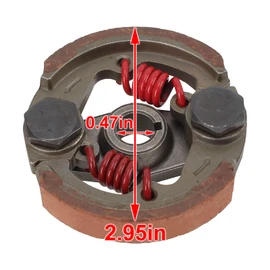 Carbhub 4 Stroke Clutch Heavy Duty Gas Engine 49cc Motorized Bicycle