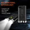 BIKACU Mini EDC Flashlight 900 Lumen USB Rechargeable Bright Keychain