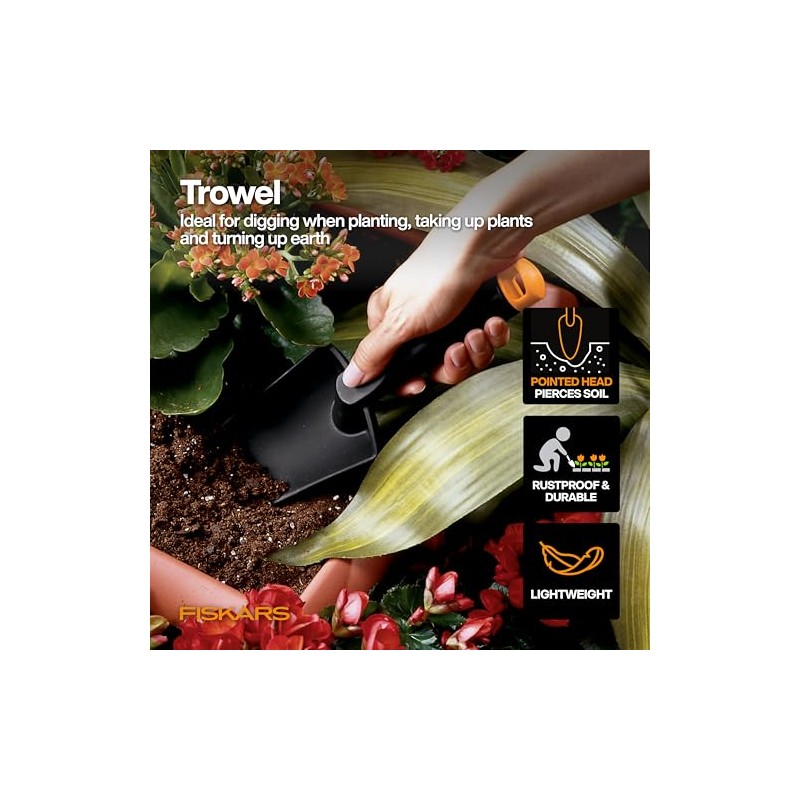 Fiskars 79786931J FiberComp - Paleta de Mano
