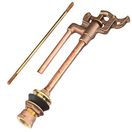 Plumb Pak PP830-12 Toilet Ballcock, For Use With 8-1/2 in or Higher Mansfield and Other Toilet Tank, Brass