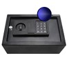 JUGREAT Top Opening Desk Drawer Safe with Induction Light,Electronic Digital Security Safe, Steel Construction Hidden with Lock,for Home Office Hotel Business
