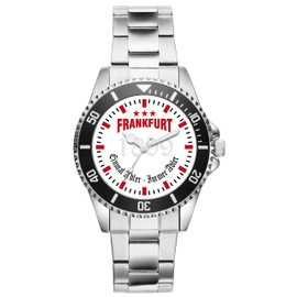 KIESENBERG Men's Frankfurt Watch Gift Idea Fan Analogue Quartz Watch 6043, Classic