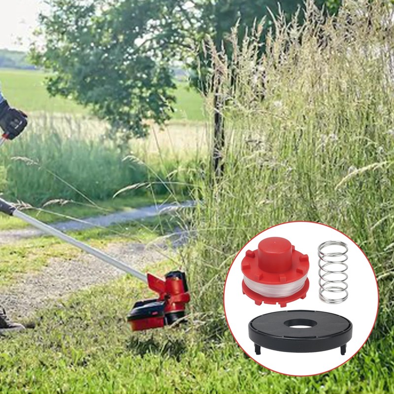 COEWUR Pack of 3 Replacement Spool with Trimmer Cover and