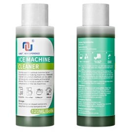 Ice Machine Cleaner and Descaler Refresh Water Dispensers Stainless Steel & Nickel Safe Ice Maker Cleaner 4 Oz 3 Packs Compatible w: Whirlpool, NUNET, Ecozy etc. w. Long Handle Brush (120z)