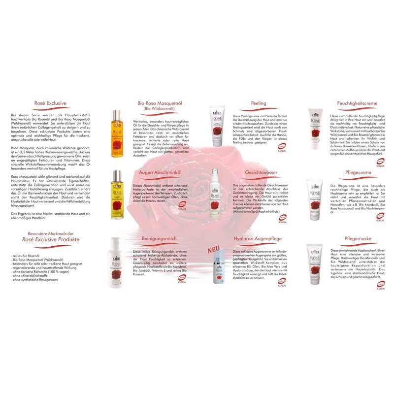 CMD Naturkosmetik: Feuchtigkeitsmaske Rose Exklusiv Kosmetik: CMD Naturkosmetik: Groesse: Feuchtigkeitsmaske