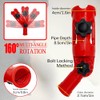 Multi-Angle Paint Brush Extender Red, Paint Edger Tool for High