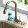 Clorox KeptClean Kitchen Faucet Splash Guard – Easy-to-Install, Water-Resistant Protection