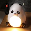 Panda Night Light Energy Saving Simple Cute LED Bedside Night
