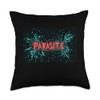 Awesome Parasite Look Throw Pillow