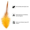 Feathers for Crafting,240pcs 5-7inch Golden Yellow Craft Rooster Feathers,Saddle Hackle