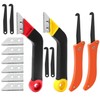 LABOFiC 14pcs Grout Removal Tool Kit, 2 Tile Grout Saws