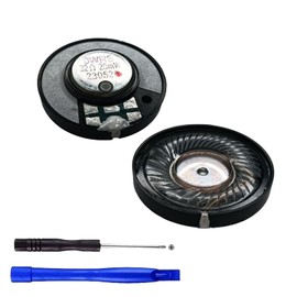 40mm 32ohm Headphone Speaker Driver, Crystal Clarity Great Sounds Headset Speaker for Beats Studio Pro, Studio3, Studio2, WH-1000XM4, WH-1000XM3, DIY Speaker - 2 Packs