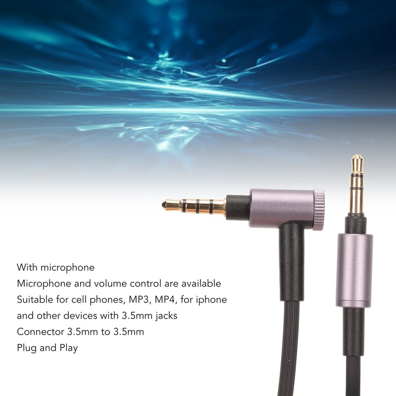 Headphone Upgrade Cable for WH 1000XM4 XM3 XM2 for MDR