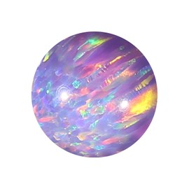 Piercingline® Synthetic Opal Screw Ball with Surgical Steel Thread