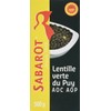 Sabarot French Green Lentils from Le Puy - 500g -