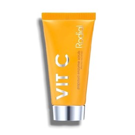 Rodial | VIT C - Facial Scrub with Papaya Enzyme Extract,Featuring Energising Facial Scrub Works to Gently Yet Thoroughly Slough Away Dead Skin Cells Without Feeling Harsh on The Skin|20mL-Travel Size