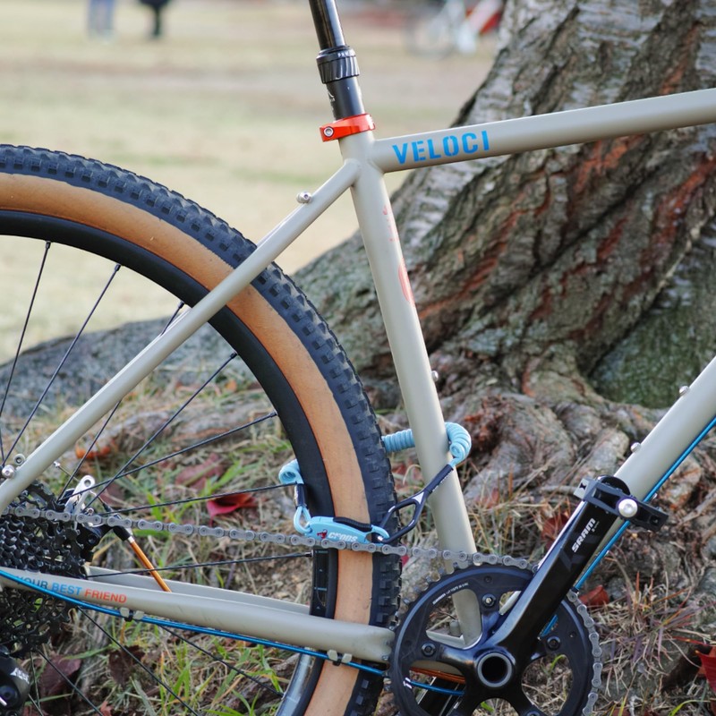 Crops Memory Cable Bicycle Lock Q-BIRO | 2mm Double x