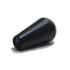 Black Guitar pickup toggle switch tip 3.5mm thread solid steel