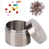 Les-Theresa Sealing Box, Stainless Steel Pill Box, Sealing Box, Tea