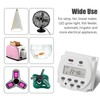 Weekly Programmable Digital Timer Switch Panel Mounted Electrical Timer 16