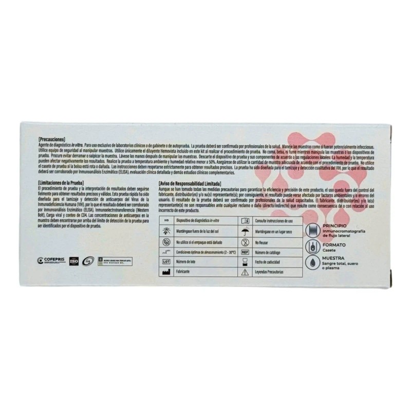 Prueba Rápida De V I H En Sangre, Therso Diagnostics