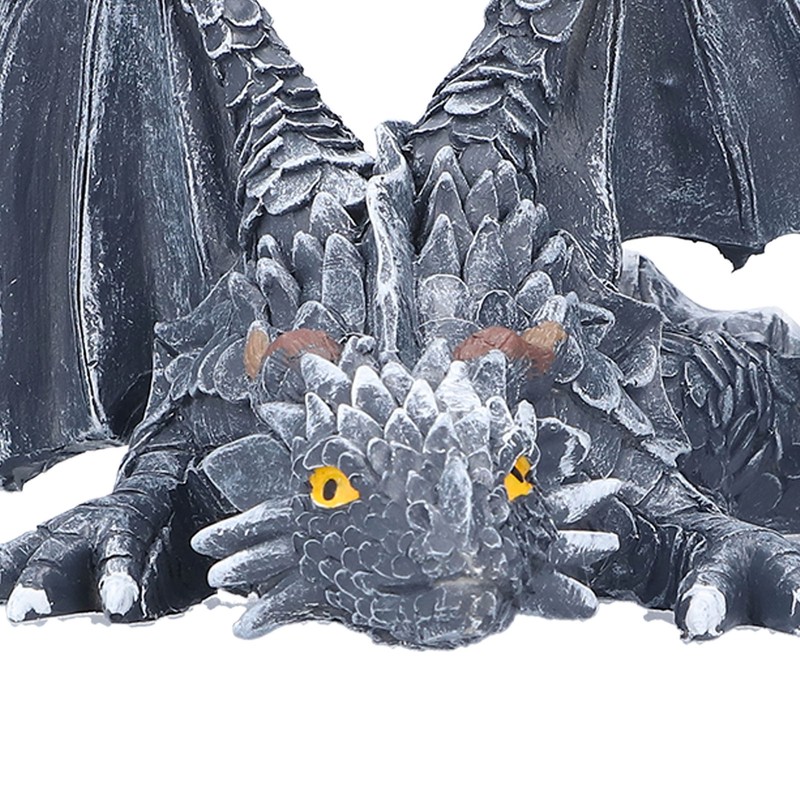 Big Squatting Dragon Sculpture Resin Gardening Ornaments for Home Outdoor