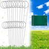 Kathfly 10 Pcs 28 Inch Pigtail Sign Holder Heavy Duty