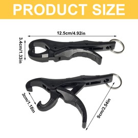 Fishing Pliers, Pack of 2 Fishing Hook Remover, Fishing Pliers, Hook Remover, Fishing Pliers, Fishing Accessories Curved, Fishing Scissors Used for Catching Predatory Fish, Used for Catching Predatory