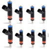 BasaltAuto 8pcs Fuel Injectors FJ732 05037479AA Compatible for Ram 1500